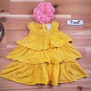 Yellow Ralph Lauren dress for girls of 9 Months